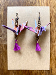 Heiwa Crane Earrings